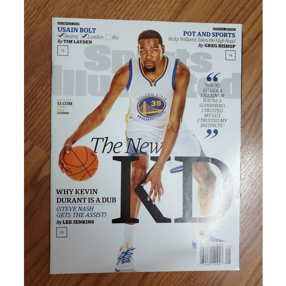 Sports Illustrated Kevin Durant The New KD 2016
